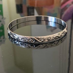 NEW Hawaiian Silver Bracelet Bangle Cuff